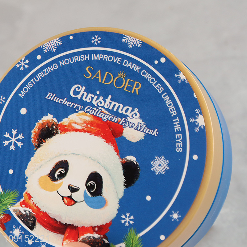 New Product Christmas Avocado Collagen Eye Mask Under Eye Patch 80g (60PCS)