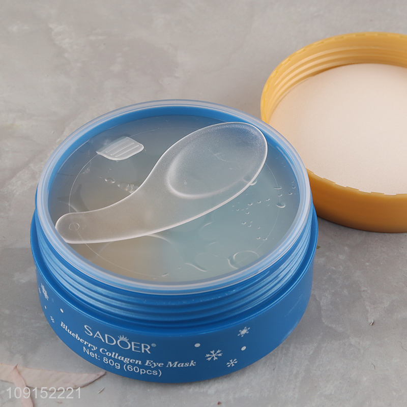 New Product Christmas Avocado Collagen Eye Mask Under Eye Patch 80g (60PCS)