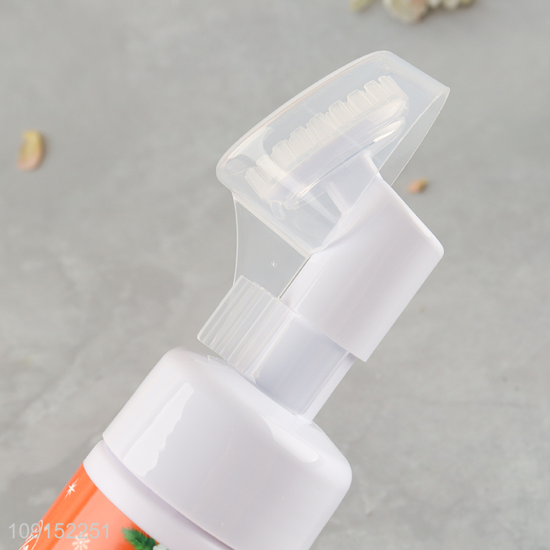 Factory Price Christmas Orange Vitamin C Amino Acid Cleansing Mousse 120ml