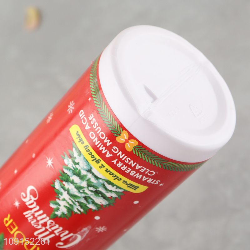 New Arrival Christmas Strawberry Amino Acid Cleansing Mousse 120ml