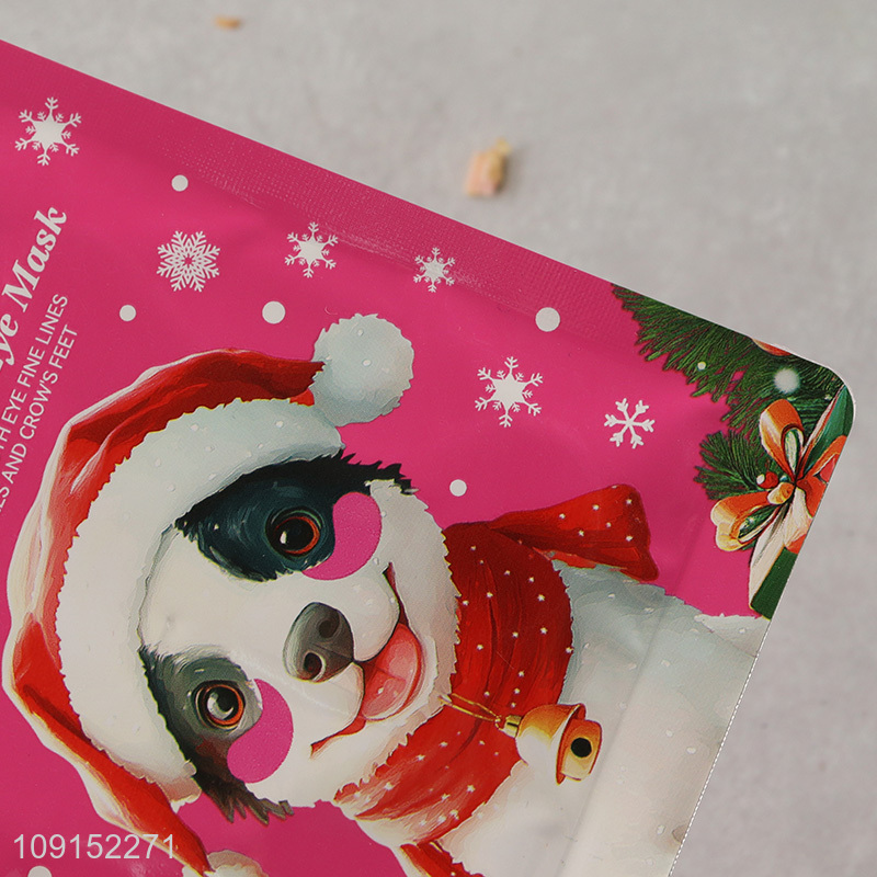 High Quality Christmas Strawberry Collagen Eye Mask for Women 7.5g