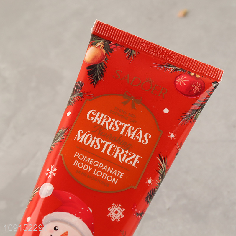 Online Wholesale Christmas Pomegranate Body Lotion for Dry Skin 100g