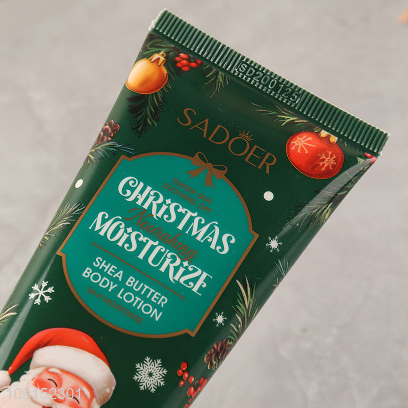Popular Product Christmas Shea Butter Body Lotion for Dry Skin 100g