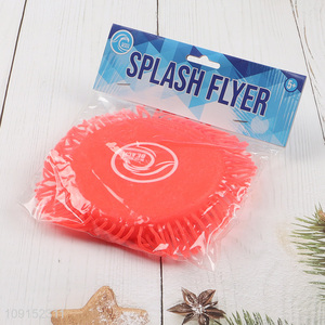 China products splash flying disk squeeze beach toys