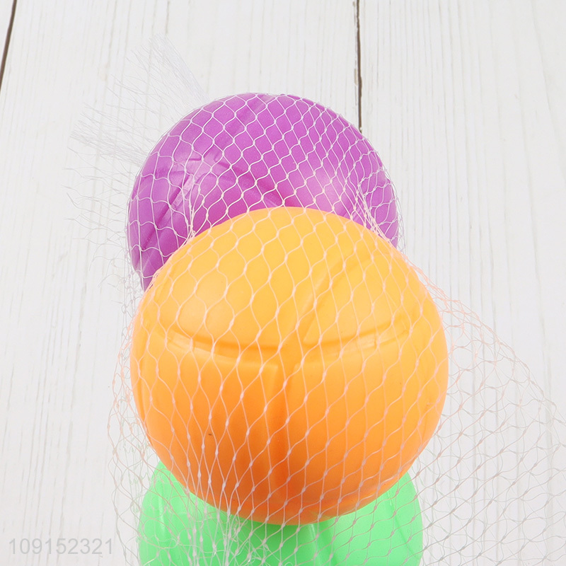 Top selling 5pcs multicolor stress relief squeeze ball toys wholesale