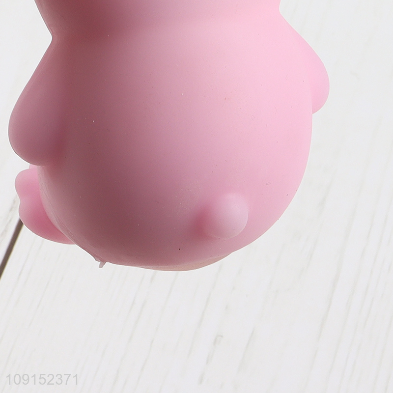 Most popular rabbit shape soft tpr squeeze ball for stress relief