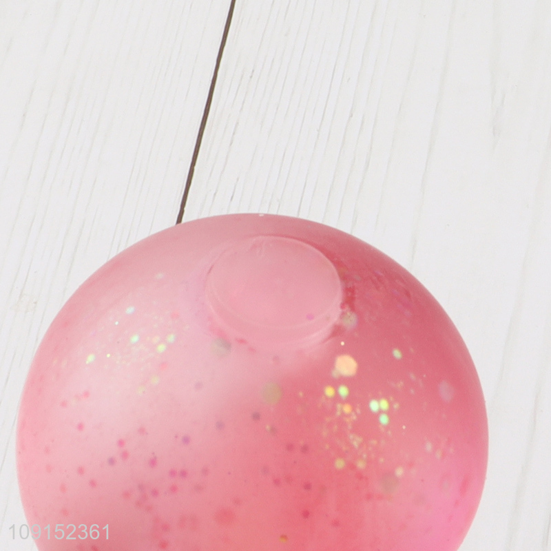 Hot products pink stress relief stretchy ball squeeze ball toys