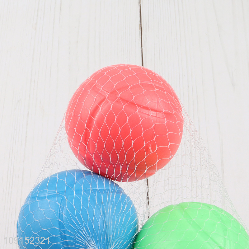 Top selling 5pcs multicolor stress relief squeeze ball toys wholesale