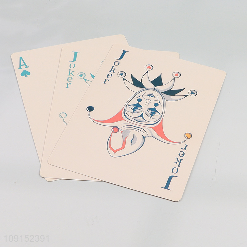 China supplier adult party games jumbo playing cards games