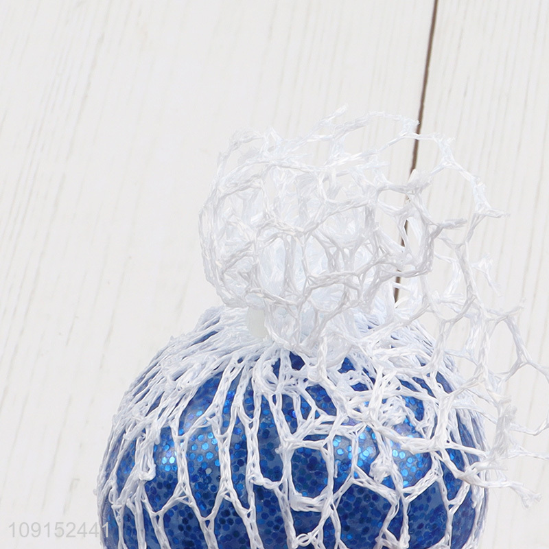 Low price blue soft tpr squeeze ball stress relief toys