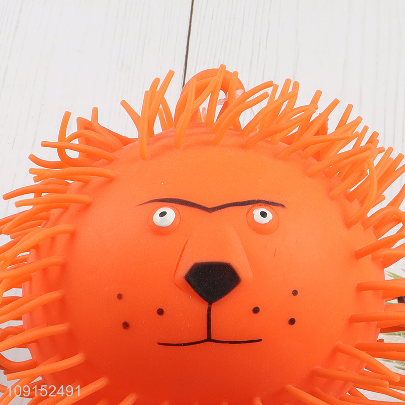 Good price squishy light up puffer ball toy squeeze toys