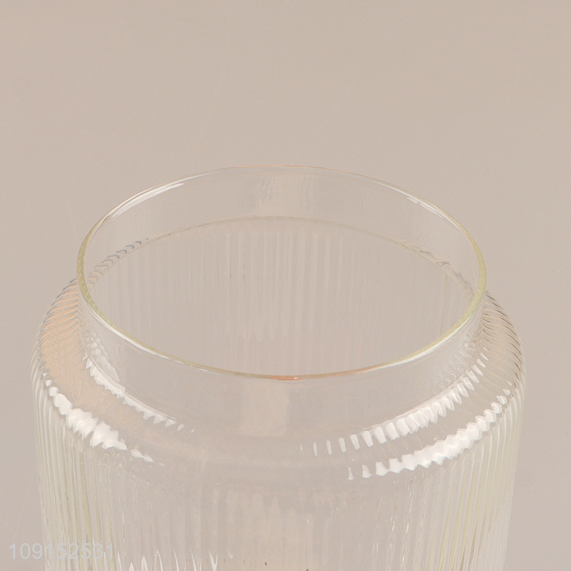 Top products clear glass home kitchen sealed storage jar