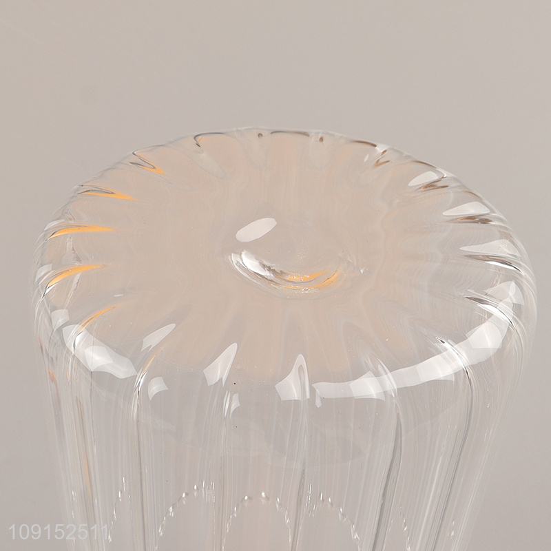 China factory clear glass sealed home kitchen storage jar for sale