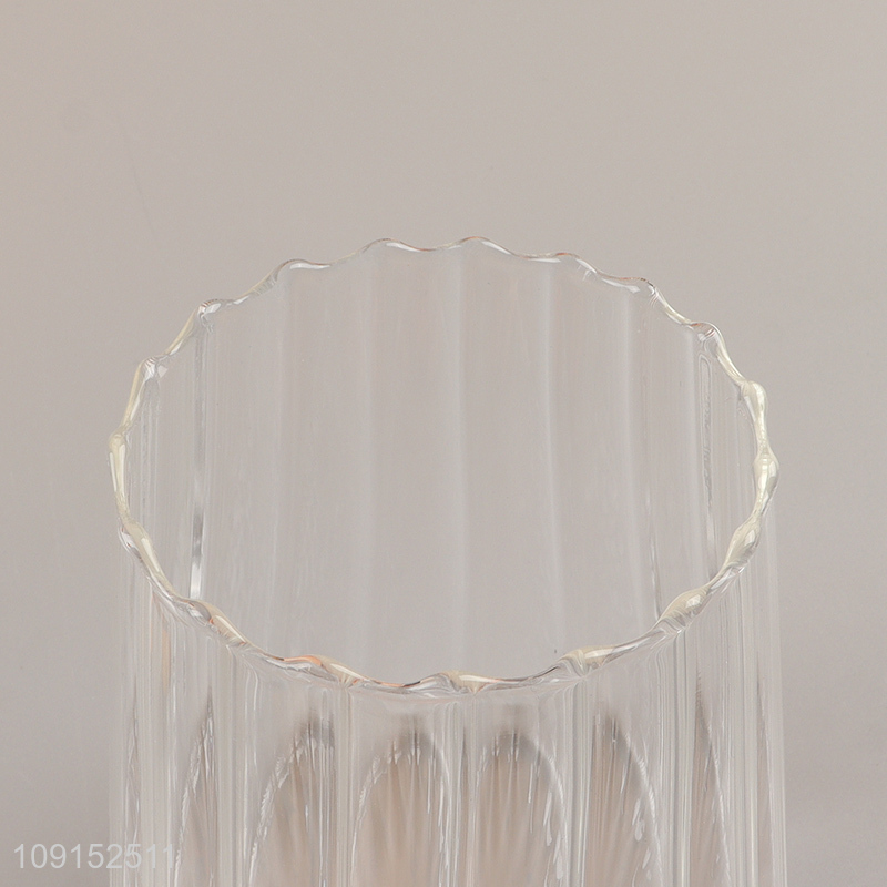 China factory clear glass sealed home kitchen storage jar for sale