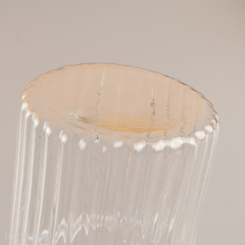 Best selling home kitchen glass storage jar candy jar with lid