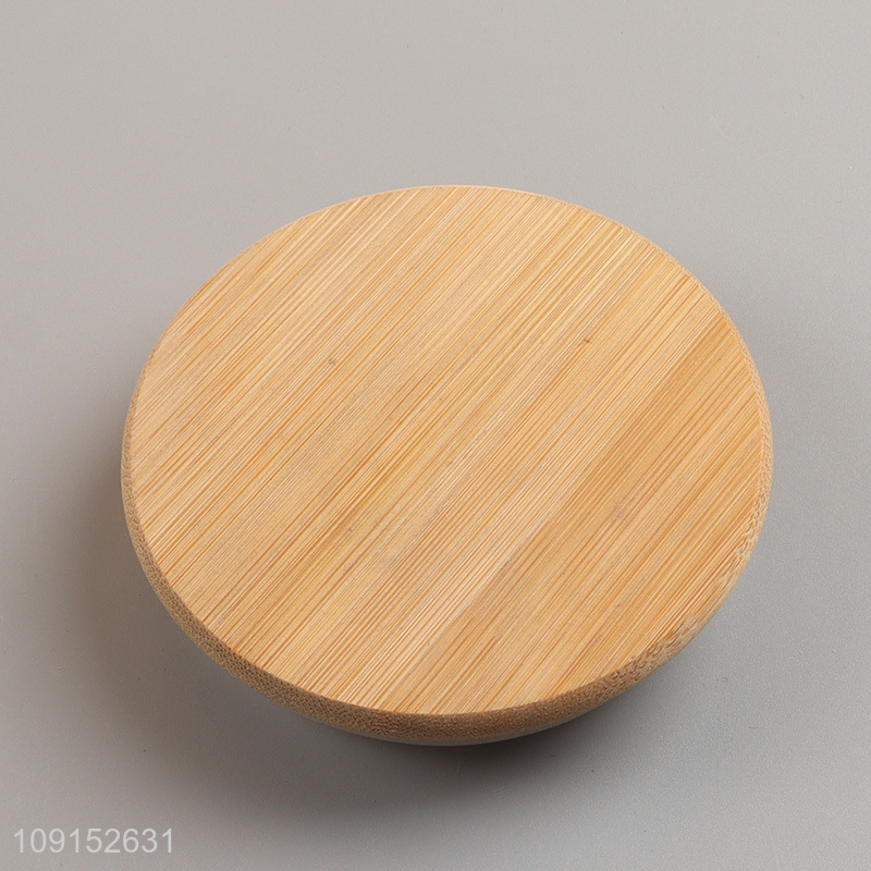 China products home kitchen sealed storage jar with bamboo lid