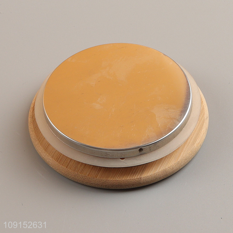 China products home kitchen sealed storage jar with bamboo lid