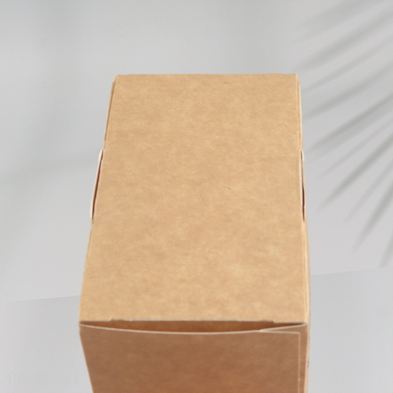 Hot selling sandwich wrapped foldable sandwich bread paper box