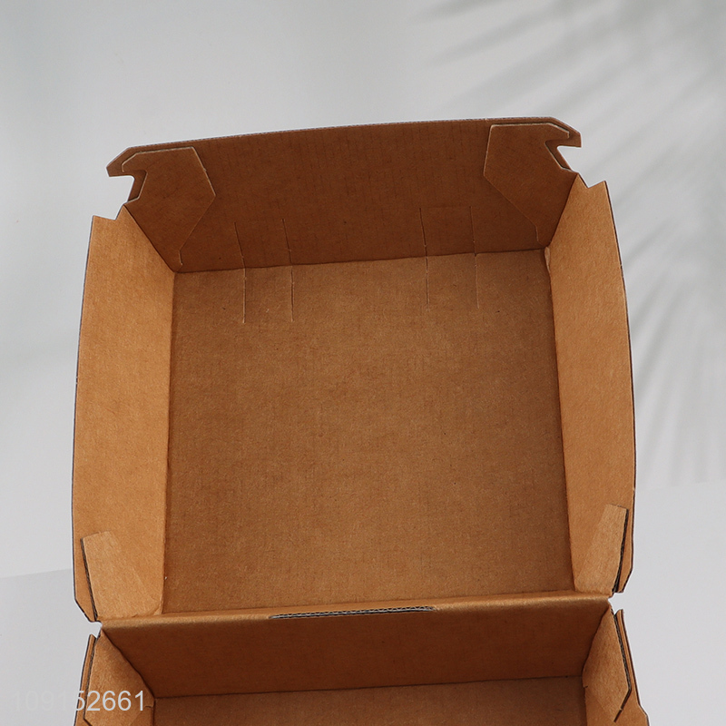 Hot products disposable food packaging box paper hamburger box