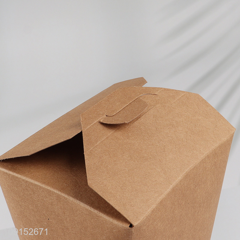 Top selling 1000ml portable disposable food packaging box paper food bucket