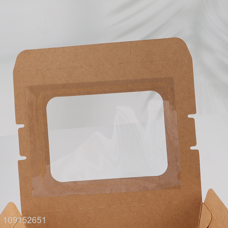 High quality 900ml disposable food container packaging paper box