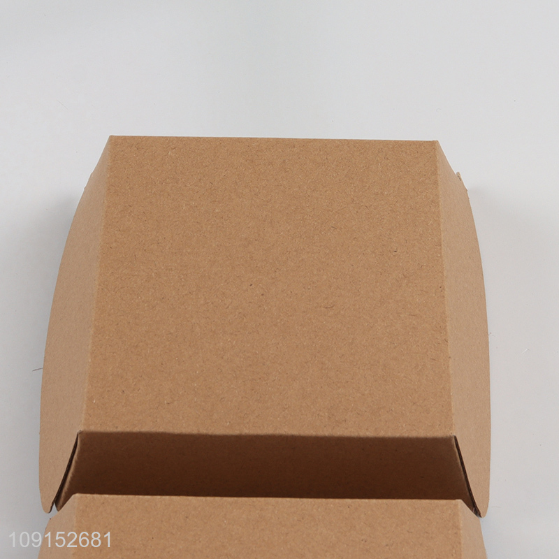 Online wholesale disposable food packaging box paper hamburger box