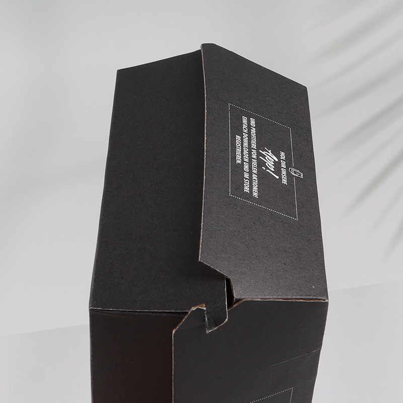 Hot products disposable food packaging box paper hamburger box