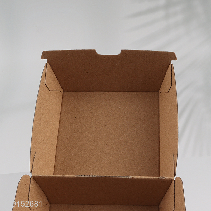Online wholesale disposable food packaging box paper hamburger box
