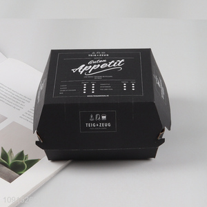 Hot products disposable food packaging box paper hamburger box