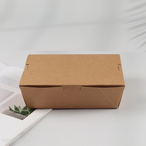 China factory 2100ml disposable food packaging box salad box for sale