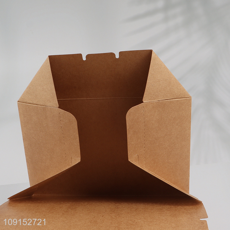 China factory 2100ml disposable food packaging box salad box for sale