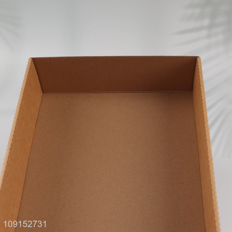 Top products rectangle disposable paper food packaging box picnic box