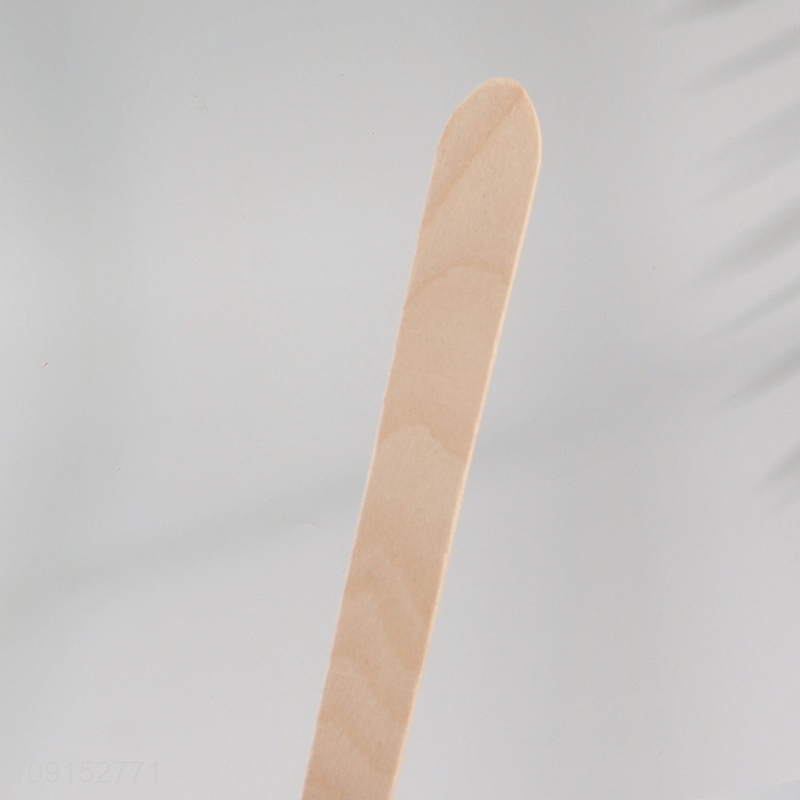 Best selling 50pcs eco-friendly wooden disposable cutlery set knife spoon fork set