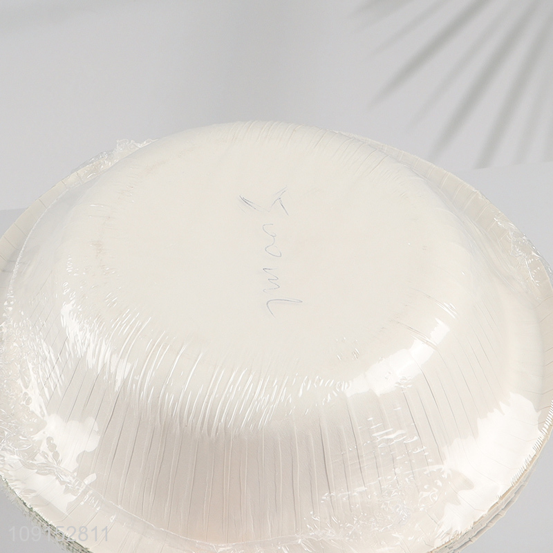 Factory supply 500ml disposable round tableware bowl dinner bowl for sale