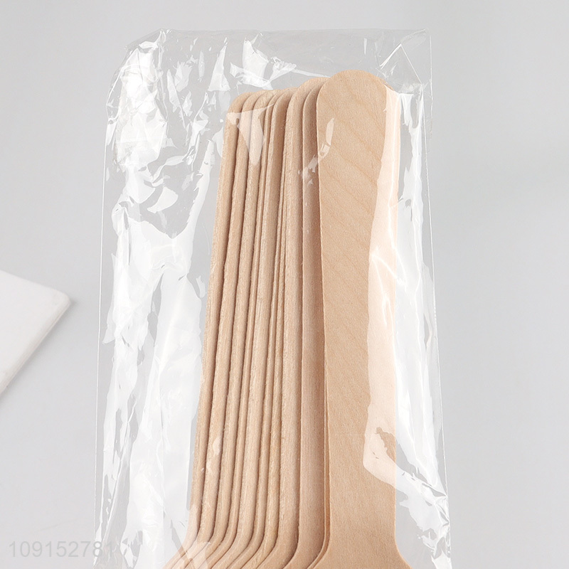 New arrival 18pcs disposable cutlery wooden dinner fork set