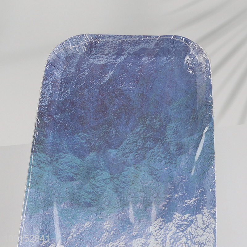 Top sale 10pcs disposable party supplies paper tableware plate