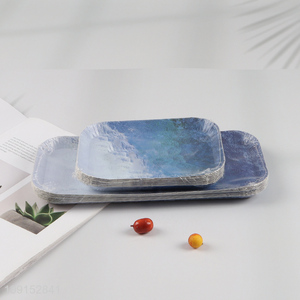 Top sale 10pcs disposable party supplies paper tableware plate