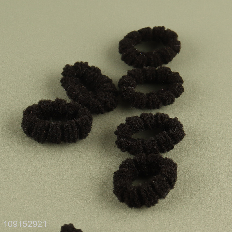 Factory Price 50PCS Fluffy Hair Ties Elastic Ponytail Holders for Kids Girls