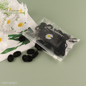 Factory Price 50PCS Fluffy Hair Ties Elastic Ponytail Holders for Kids Girls