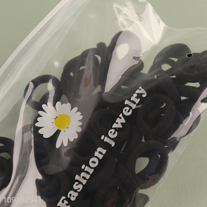 High Quality 100PCS Baby Hair Ties No Damage Seamless Hair Bands for Kids