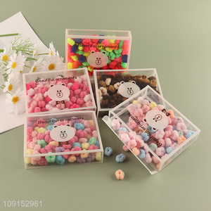 Hot Selling 100PCS Kids Hair Ties Baby Hair Ties Elastic Ponytail Holders