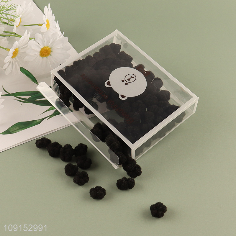 Factory Supply 100PCS Small Hair Ties Fluffy Elastic Ponytail Holders for Kids