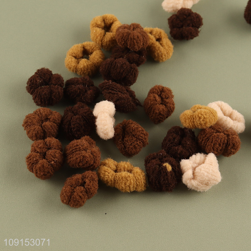 Wholesale 150PCS Mini Hair Ties Fluffy Elastic Baby Hair Ties for Kids