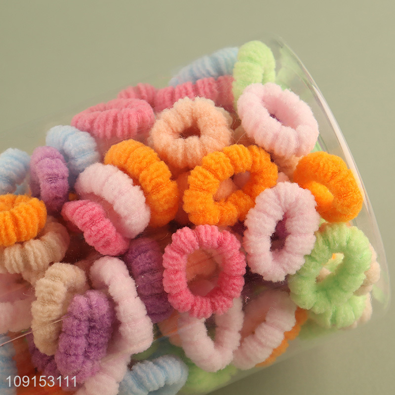 New Product 150PCS Baby Hair Ties No Damage Seamless Hair Bands for Kids