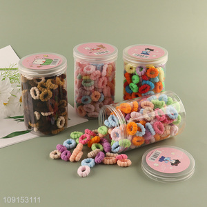 New Product 150PCS Baby Hair Ties No Damage Seamless Hair Bands for Kids