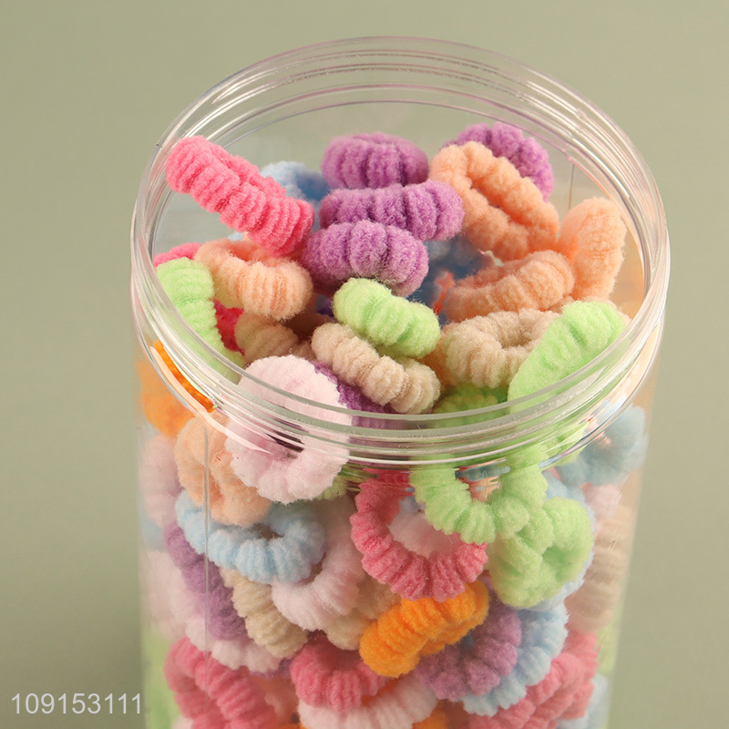 New Product 150PCS Baby Hair Ties No Damage Seamless Hair Bands for Kids