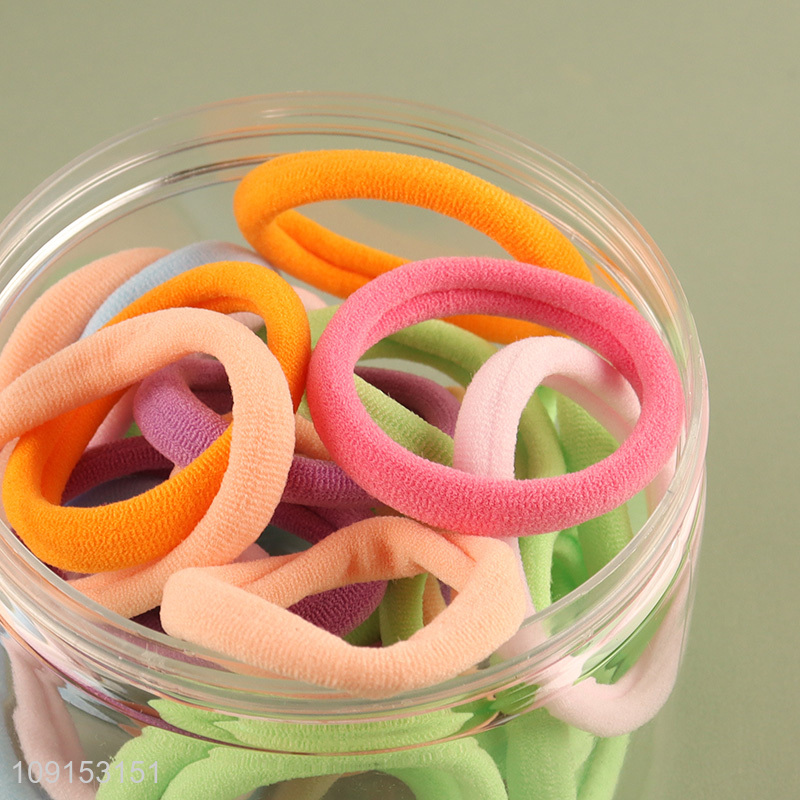 Factory Price 25PCS Elastic Hair Ties Ponytail Holders for Women Girls