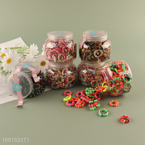 China Imports 100PCS Kids Hair Ties Elastic Ponytail Holders Hair Accessories