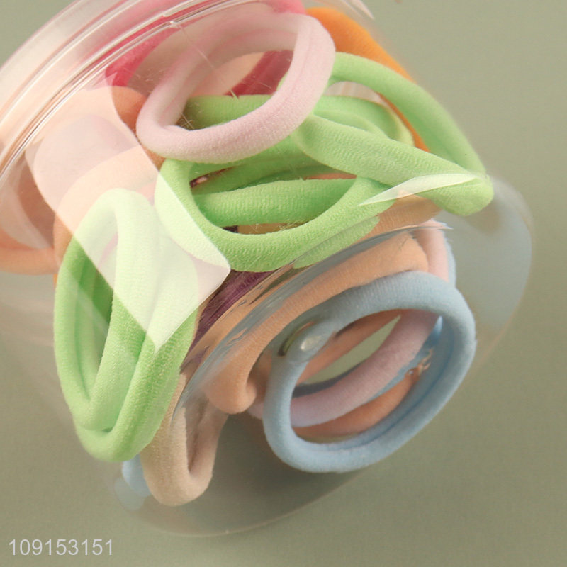 Factory Price 25PCS Elastic Hair Ties Ponytail Holders for Women Girls