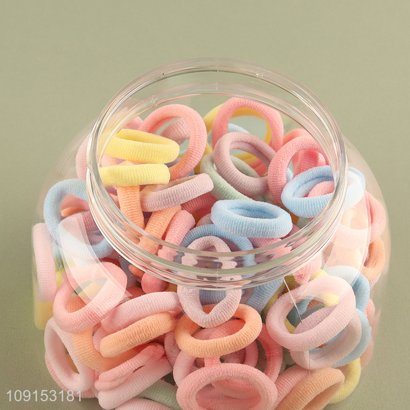 Hot Selling 100PCS Small Elastic Hair Ties Toddler Hair Ties for Kids Baby